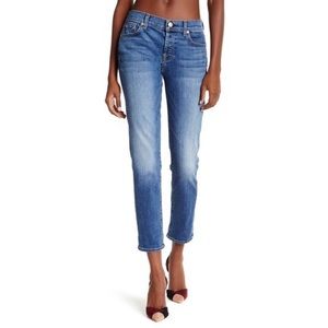 7 for all Mankind Josefina Skinny Boyfriend Jeans